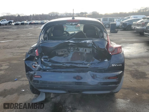 2011 Nissan Juke SV with VIN JN8AF5MV3BT007472, listed as a Copart auction lot 49990835 with 169,425 mi miles and Salvage Title. Bid and sale history available at carsss.com. Image 6.