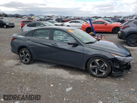 2023 Hyundai Elantra SEL with VIN KMHLS4AG2PU573703, listed as a Copart auction lot 49816645 with 40,432 mi miles and Salvage title. Bid and sale history available at DreamBid. Image 4.