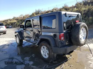 2018 Jeep Wrangler JK Unlimited Sport S with VIN 1C4HJWDG6JL931130, listed as a Copart auction lot 71254354 with 104,230 mi miles and Salvage Title. Bid and sale history available at carsss.com. Image 2.