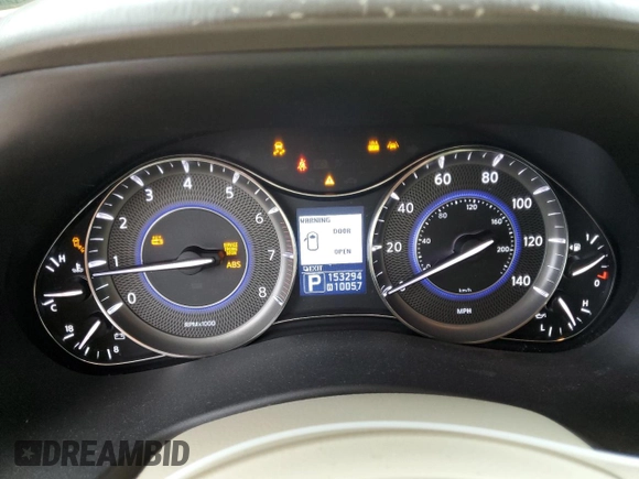 2012 Infiniti QX56 7-passenger with VIN JN8AZ2NE5C9017245, listed as a Copart auction lot 79654654 with 153,294 mi miles and Salvage Title. Bid and sale history available at carsss.com. Image 9.