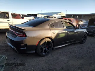 2019 Dodge Charger SRT Hellcat with VIN 2C3CDXL96KH693065, listed as a Copart auction lot 86162884 with 26,378 mi miles and Salvage Title. Bid and sale history available at DreamBid. Image 3.