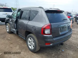 2016 Jeep Compass Sport with VIN 1C4NJCBA6GD543267, listed as a IAAI auction lot 42028109 with 105,118 mi miles and . Bid and sale history available at DreamBid. Image 3.