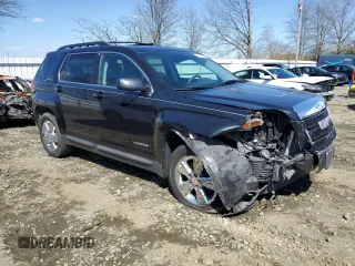 2015 GMC Terrain SLT with VIN 2GKFLXEK9F6366838, listed as a Copart auction lot 49909975 with 55,675 mi miles and Salvage Title. Bid and sale history available at DreamBid. Image 4.