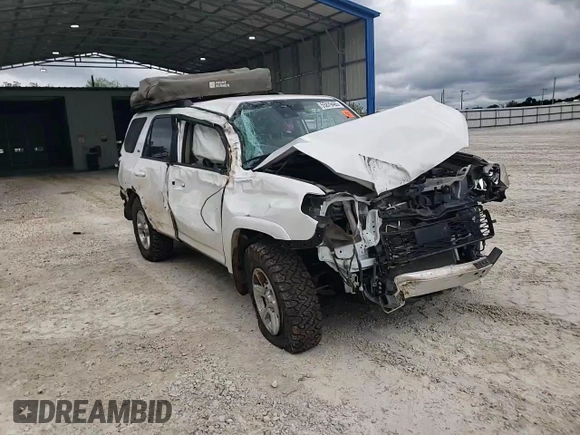 2023 Toyota 4Runner SR5 with VIN JTEMU5JR1P6101521, listed as a Copart auction lot 55879485 with 36,945 mi miles and Salvage title. Bid and sale history available at DreamBid. Image 14.