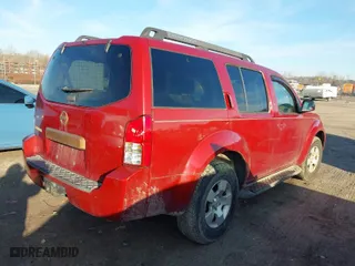 2006 Nissan Pathfinder SE with VIN 5N1AR18U26C663659, listed as a IAAI auction lot 41494195 with 1 mi miles. Bid and sale history available at carsss.com. Image 4.