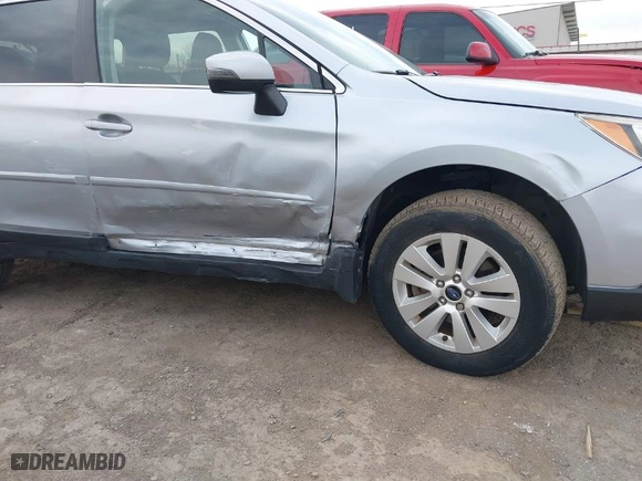 2017 Subaru Outback Premium with VIN 4S4BSAHC2H3202366, listed as a IAAI auction lot 41800701 with 106,450 mi miles. Bid and sale history available at carsss.com. Image 6.
