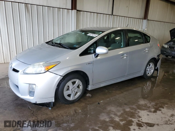2011 Toyota Prius I with VIN JTDKN3DU0B1465707, listed as a Copart auction lot 55314815 with 208,971 mi miles and Salvage Title. Bid and sale history available at DreamBid. Image 1.