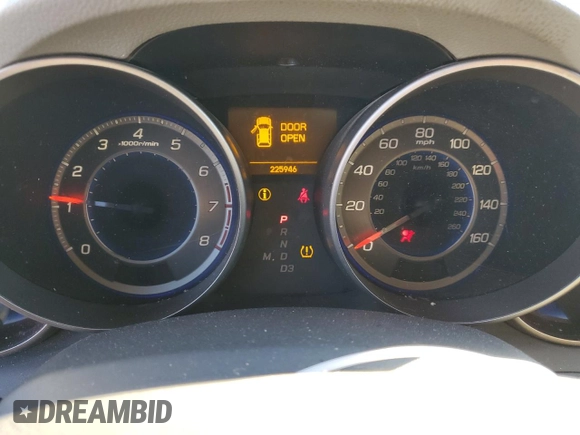 2008 Acura MDX with VIN 2HNYD28298H502824, listed as a Copart auction lot 50374405 with 225,946 mi miles and Salvage Title. Bid and sale history available at DreamBid. Image 9.