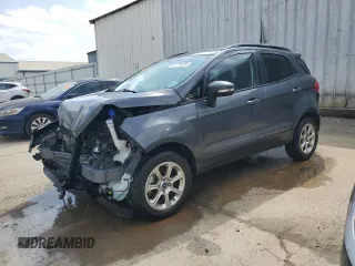 2020 Ford EcoSport SE with VIN MAJ3S2GE8LC342499, listed as a Copart auction lot 47778235 with 36,952 mi miles and Salvage Title. Bid and sale history available at carsss.com. Image 1.