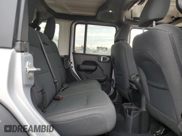 2024 Jeep Wrangler Sport S with VIN 1C4PJXDN6RW297747, listed as a Copart auction lot 52805075 with 17,002 mi miles and Clean title. Bid and sale history available at DreamBid. Image 10.