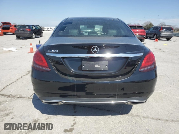 2020 Mercedes-Benz C with VIN WDDWF8DB5LR563862, listed as a Copart auction lot 48948205 with 59,159 mi miles and Clean Title. Bid and sale history available at carsss.com. Image 6.