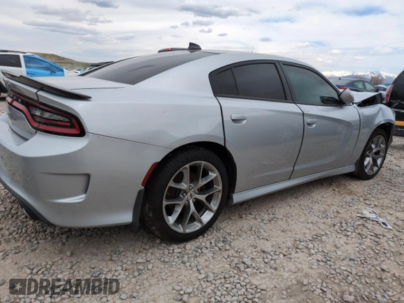 2020 Dodge Charger GT with VIN 2C3CDXHG1LH138730, listed as a Copart auction lot 50835195 with 47,542 mi miles and Salvage Title. Bid and sale history available at carsss.com. Image 3.