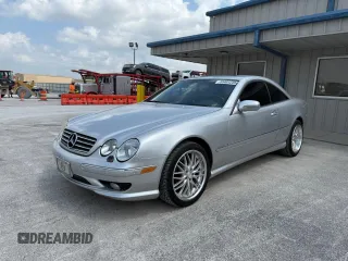 2002 Mercedes-Benz CL 500/600 z VIN WDBPJ75J02A022095, wystawiony jako Copart lot #58608855 z przebiegiem 117 572 mil mil oraz Tytuł czysty. Historia ofert i sprzedaży dostępna na DreamBid. Obrazek 2.
