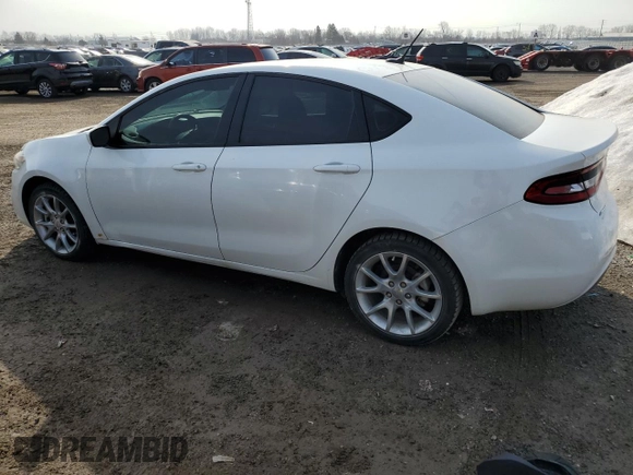 2013 Dodge Dart SXT with VIN 1C3CDFBA4DD291566, listed as a Copart auction lot 49128155 with 134,016 mi miles and Clean Title. Bid and sale history available at carsss.com. Image 2.