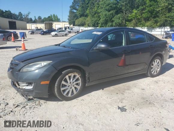 2012 Mazda 6 i Touring with VIN 1YVHZ8DHXC5M02214, listed as a Copart auction lot 57965025 with 221,676 mi miles and Salvage title. Bid and sale history available at DreamBid. Image 1.