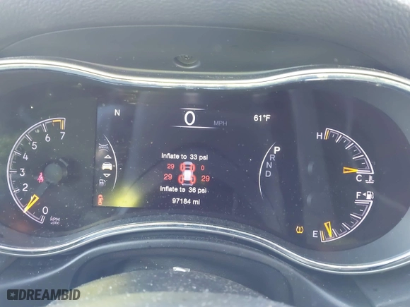 2018 Jeep Grand Cherokee Laredo E with VIN 1C4RJFAGXJC147400, listed as a IAAI auction lot 41358662 with 97,184 mi miles. Bid and sale history available at carsss.com. Image 7.
