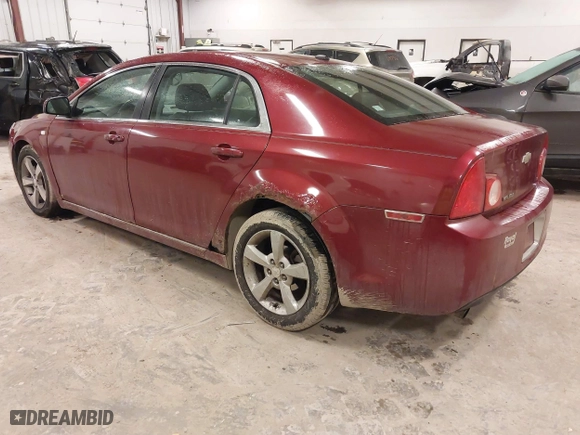 2008 Chevrolet Malibu LT w/2LT with VIN 1G1ZJ57B38F285576, listed as a IAAI auction lot 41663881 with 182,210 mi miles. Bid and sale history available at carsss.com. Image 3.