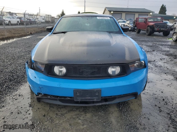 2010 Ford Mustang GT with VIN 1ZVBP8CH0A5108494, listed as a Copart auction lot 41536415 with 108,023 mi miles and Salvage Title. Bid and sale history available at carsss.com. Image 5.