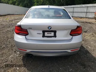 2020 BMW 2 Series 230i xDrive with VIN WBA2J3C0XL7E78702, listed as a Copart auction lot 61998214 with 0 mi miles and Salvage Title. Bid and sale history available at carsss.com. Image 6.