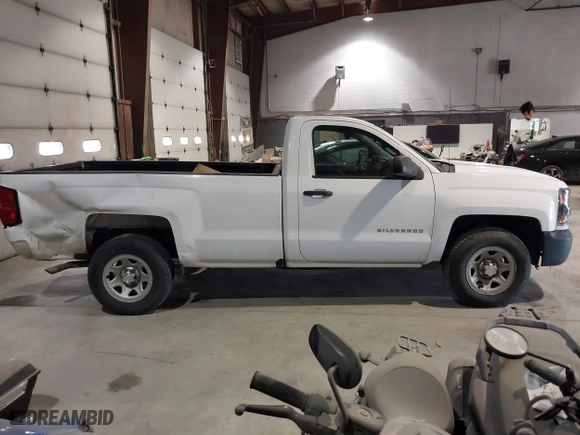 2018 Chevrolet Silverado 1500 Work Truck with VIN 1GCNCNEC4JZ102492, listed as a IAAI auction lot 41435730 with 125,219 mi miles. Bid and sale history available at carsss.com. Image 14.