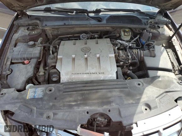 2008 Cadillac DTS 1SD z VIN 1G6KD57Y58U104142, wystawiony jako Copart lot #55274255 z przebiegiem 229 226 mil mil oraz Szkoda całkowita • Salvage title. Historia ofert i sprzedaży dostępna na DreamBid. Obrazek 11.