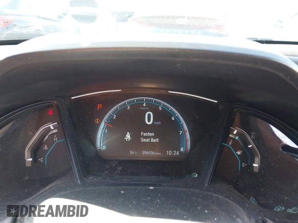 2020 Honda Civic LX with VIN 2HGFC2F69LH532499, listed as a IAAI auction lot 41919941 with 96,936 mi miles and . Bid and sale history available at DreamBid. Image 7.