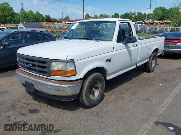 1995 Ford F-150 with VIN 1FTDF15Y3SNA03081, listed as a IAAI auction lot 42116290 with 202,907 mi miles. Bid and sale history available at carsss.com. Image 2.
