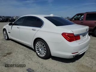 2012 BMW 7 Series 750i xDrive with VIN WBAKC6C56CDX99416, listed as a Copart auction lot 54857715 with 114,198 mi miles and Salvage Title. Bid and sale history available at carsss.com. Image 2.