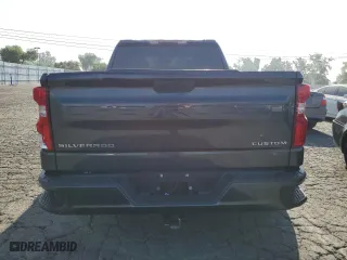 2019 Chevrolet Silverado 1500 Custom with VIN 1GCRWBEH8KZ413573, listed as a Copart auction lot 57072504 with 53,484 mi miles and Salvage Title. Bid and sale history available at carsss.com. Image 6.