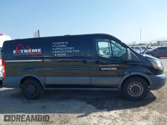 2015 Ford Transit Cargo with VIN 1FTYE1YM1FKA21664, listed as a IAAI auction lot 42086151 with 227,108 mi miles. Bid and sale history available at carsss.com. Image 13.