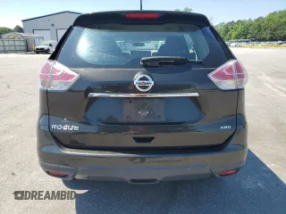 2016 Nissan Rogue SV z VIN 5N1AT2MV9GC813192, wystawiony jako Copart lot #55761845 z przebiegiem 220 352 mil mil oraz Szkoda całkowita • Salvage title. Historia ofert i sprzedaży dostępna na DreamBid. Obrazek 6.