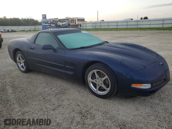 2001 Chevrolet Corvette with VIN 1G1YY22G015128236, listed as a Copart auction lot 74362284 with Not Provided miles and Salvage Title. Bid and sale history available at carsss.com. Image 4.