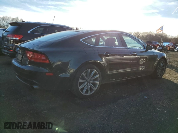 2015 Audi A7 3.0 Premium Plus with VIN WAUWGAFC7FN021773, listed as a Copart auction lot 80571644 with 186,487 mi miles and Salvage Title. Bid and sale history available at carsss.com. Image 3.