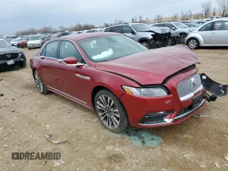 2017 Lincoln Continental Select with VIN 1LN6L9SP9H5610652, listed as a Copart auction lot 41947913 with 30,739 mi miles. Bid and sale history available at carsss.com. Image 4.