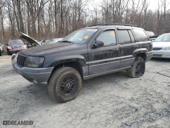 2002 Jeep Grand Cherokee Laredo with VIN 1J4GW48N72C207629, listed as a Copart auction lot 44363005 with 0 mi miles and Salvage Title. Bid and sale history available at carsss.com. Image 1.