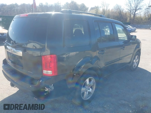 2009 Honda Pilot EX-L with VIN 5FNYF48599B023705, listed as a IAAI auction lot 41904286 with 142,140 mi miles. Bid and sale history available at carsss.com. Image 4.