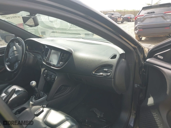 2014 Dodge Dart GT with VIN 1C3CDFEB9ED748006, listed as a IAAI auction lot 42093209 with 120,463 mi miles. Bid and sale history available at carsss.com. Image 5.