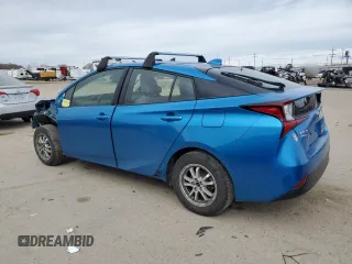 2020 Toyota Prius LE with VIN JTDL9RFU4L3020885, listed as a Copart auction lot 46691465 with 75,913 mi miles and Salvage title. Bid and sale history available at DreamBid. Image 2.
