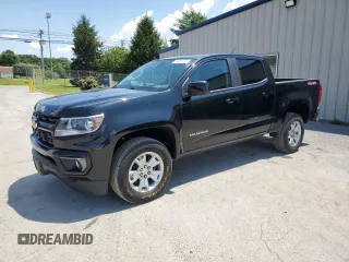 2022 Chevrolet Colorado 4WD LT with VIN 1GCGTCEN4N1154336, listed as a Copart auction lot 62592665 with 56,406 mi miles and Clean title. Bid and sale history available at DreamBid. Image 1.
