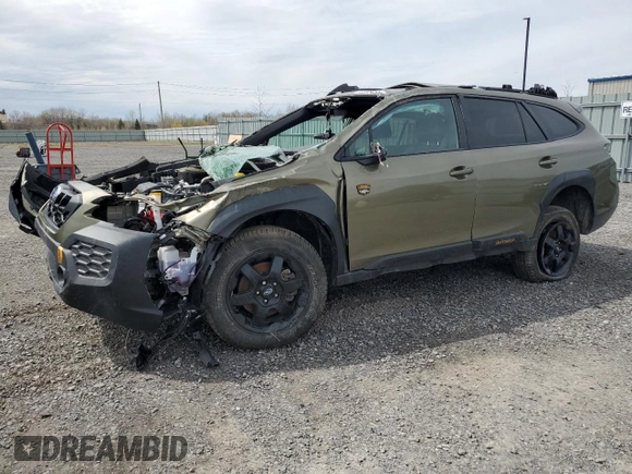 2025 Subaru Outback Wilderness with VIN 4S4BTHTD0S3137059, listed as a Copart auction lot 53855455 with Not provided miles and Non repairable. Bid and sale history available at DreamBid. Image 1.