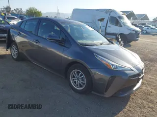 2020 Toyota Prius L Eco with VIN JTDKARFUXL3117737, listed as a IAAI auction lot 41988550 with 64,865 mi miles and . Bid and sale history available at DreamBid. Image 1.