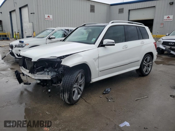 2014 Mercedes-Benz GLK 350 with VIN WDCGG5HB3EG264688, listed as a Copart auction lot 47425865 with 108,488 mi miles and Salvage Title. Bid and sale history available at carsss.com. Image 1.