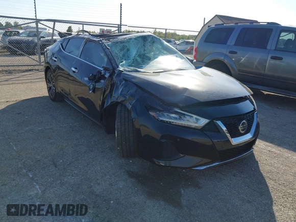 2019 Nissan Maxima Platinum z VIN 1N4AA6AV3KC378092, wystawiony jako IAAI lot #40527428 z przebiegiem 108 643 mil mil oraz . Historia ofert i sprzedaży dostępna na DreamBid. Obrazek 2.