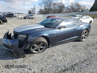 2013 Chevrolet Camaro LT with VIN 2G1FC1E37D9141033, listed as a Copart auction lot 44622845 with 125,057 mi miles and Salvage Title. Bid and sale history available at carsss.com. Image 1.