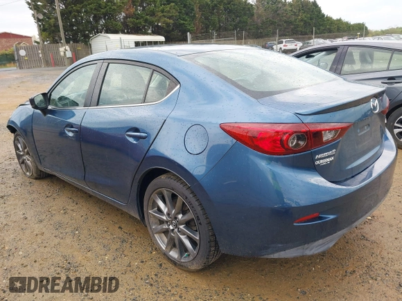 2018 Mazda 3 Touring with VIN 3MZBN1V39JM262260, listed as a IAAI auction lot 42022243 with 89,160 mi miles. Bid and sale history available at carsss.com. Image 3.