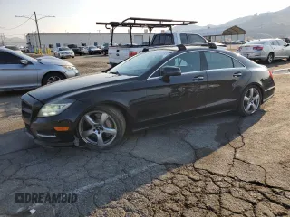 2013 Mercedes-Benz CLS-Class CLS 550 with VIN WDDLJ7DB9DA070942, listed as a Copart auction lot 43029815 with 194,128 mi miles and Salvage Title. Bid and sale history available at carsss.com. Image 1.