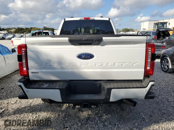 2024 Ford Super Duty F-250 SRW XL with VIN 1FT8W2BN0REE45537, listed as a Copart auction lot 42058065 with 2,429 mi miles and Salvage Title. Bid and sale history available at carsss.com. Image 6.