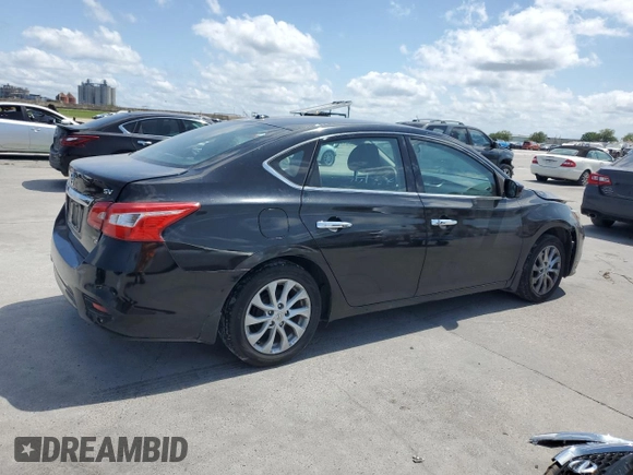 2018 Nissan Sentra SV with VIN 3N1AB7AP1JL605283, listed as a Copart auction lot 53807085 with 125,171 mi miles and Salvage Title. Bid and sale history available at carsss.com. Image 3.