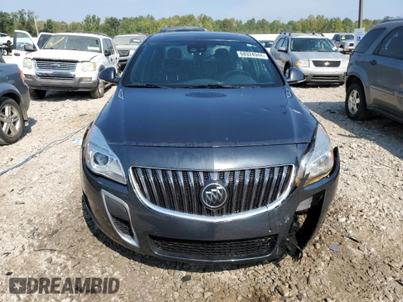 2015 Buick Regal GS with VIN 2G4GT5GX7F9282220, listed as a Copart auction lot 68924944 with 94,885 mi miles and Salvage Title. Bid and sale history available at carsss.com. Image 5.
