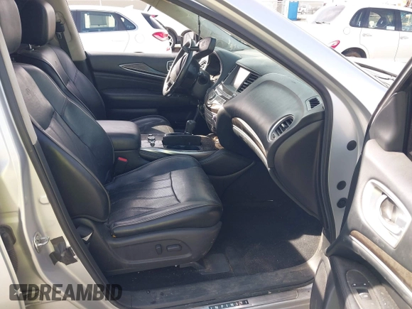 2014 Infiniti QX60 with VIN 5N1AL0MN3EC505792, listed as a IAAI auction lot 41761110 with 144,950 mi miles and . Bid and sale history available at DreamBid. Image 5.